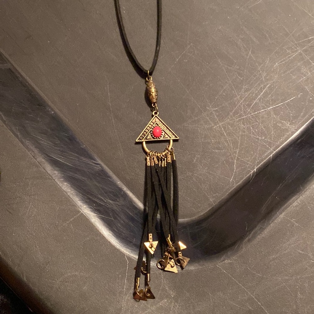 Triangle Pendant Necklace